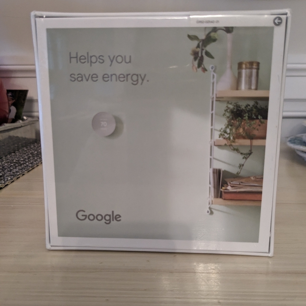 Google Nest Thermostat, color-Fog
